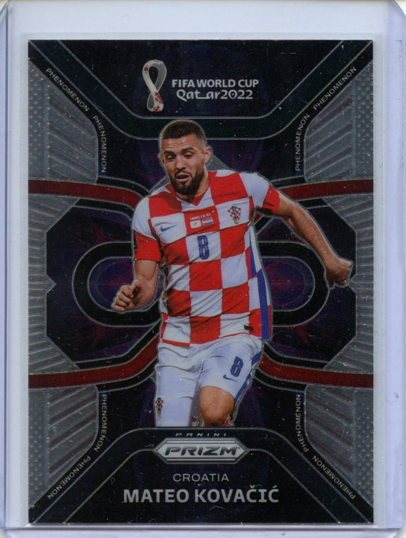 2022 Panini Prizm FIFA World Cup Qatar Mateo Kovacic Phenomenon