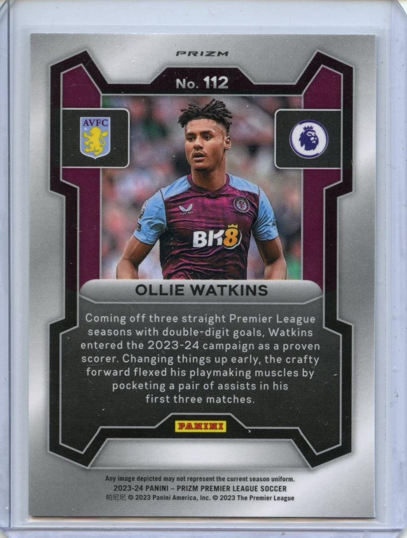 2023-24 Prizm Premier League Ollie Watkins Breakaway Prizm