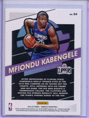 2019-20 Panini Donruss Mfiondu Kabengele Great X-Pectations