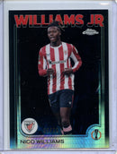 2024-25 Topps Chrome UEFA Club Comps Nico Williams Black Prism 9/10