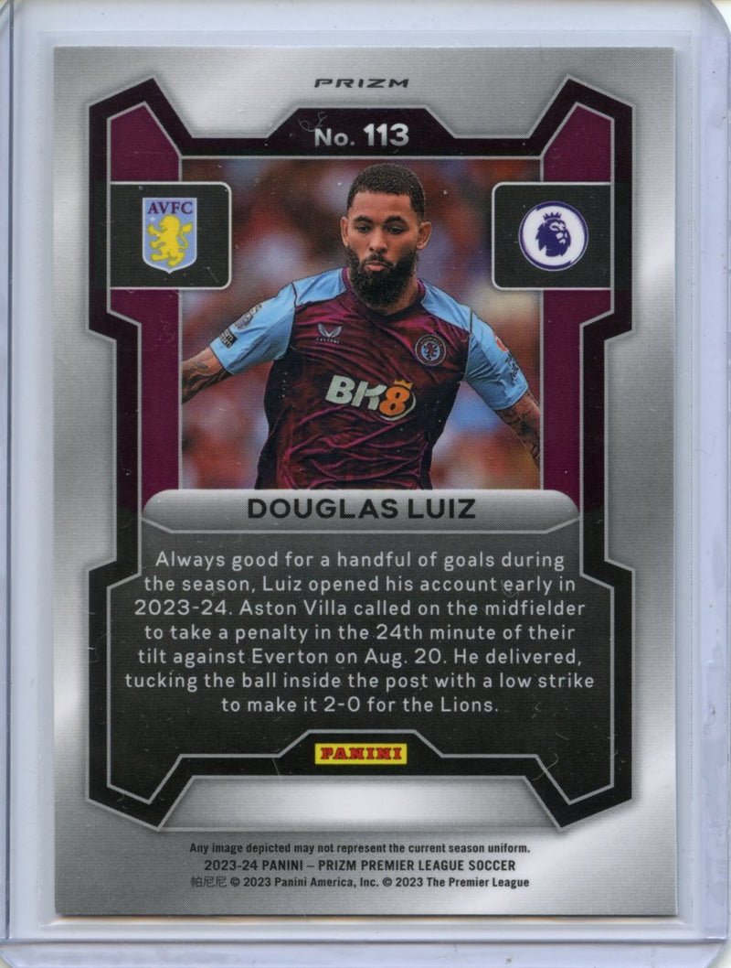 2023-24 Prizm Premier League Douglas Luiz Breakaway Prizm