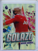 2026 Topps Chrome Premier League Wayne Rooney Golazo