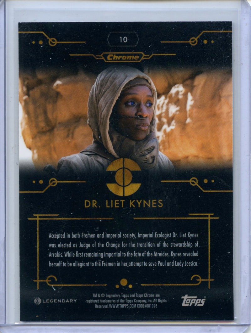 2024 Topps Dune Chrome Dr. Liet Kynes Arrakis Beige Pulsar