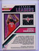 2019-20 Panini Donruss James Harden League Leaders Green Flood