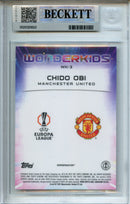 2024-25 Topps Chrome UEFA Club Comps Chido Obi Wonderkids Superfractors 1/1