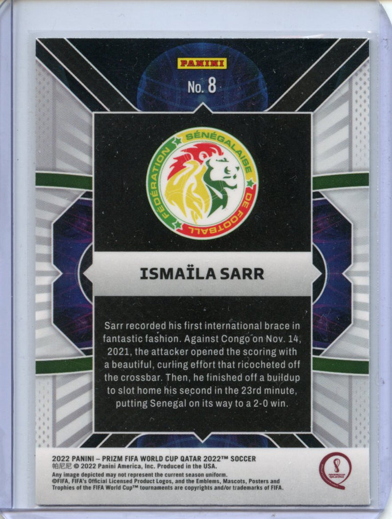 2022 Panini Prizm FIFA World Cup Qatar Ismaila Sarr Phenomenon