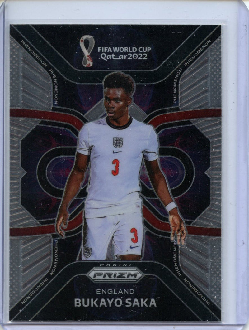 2022 Panini Prizm FIFA World Cup Qatar Bukayo Saka Phenomenon