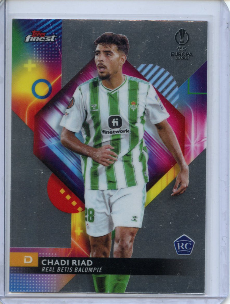 2023-24 Topps Finest UEFA Club Competitions Chadi Riad