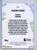 2026 Topps Chrome Premier League Thierry Henry Golazo