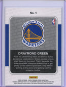 2019-20 Hoops Premium Draymond Green Backstage Pass