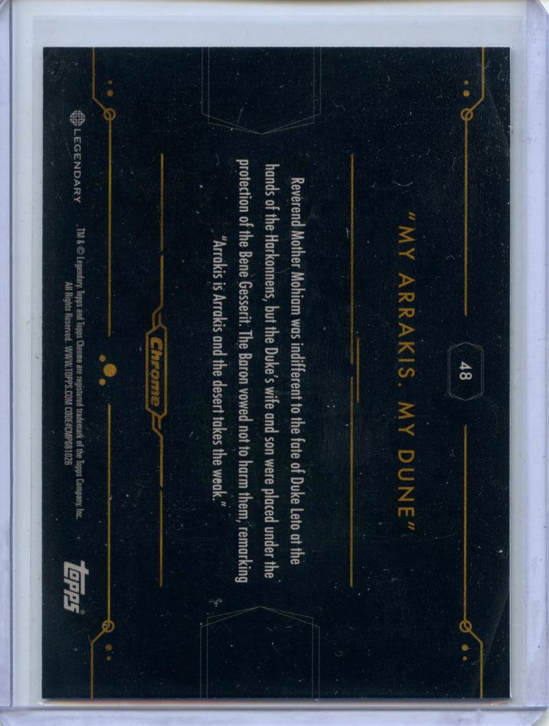 2024 Topps Dune Chrome My Arrakis. My Dune Arrakis Beige Pulsar