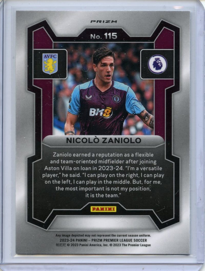 2023-24 Prizm Premier League Nicolo Zaniolo Breakaway Prizm