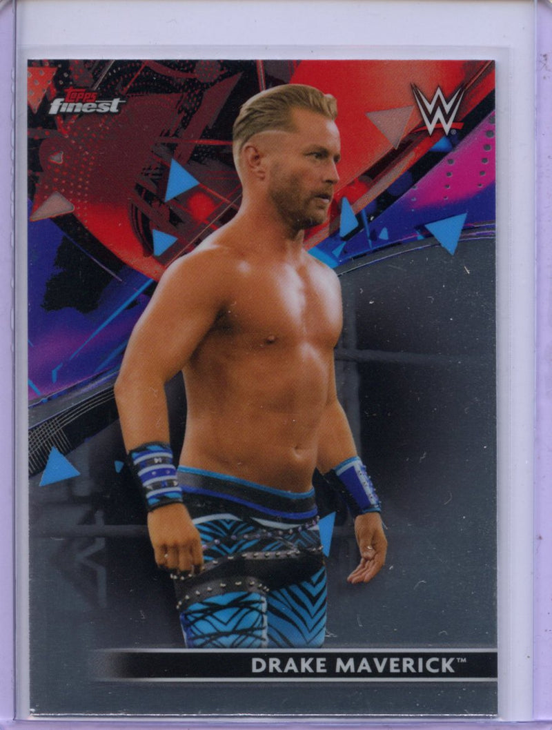2021 Topps Finest WWE Drake Maverick