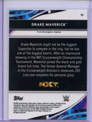 2021 Topps Finest WWE Drake Maverick