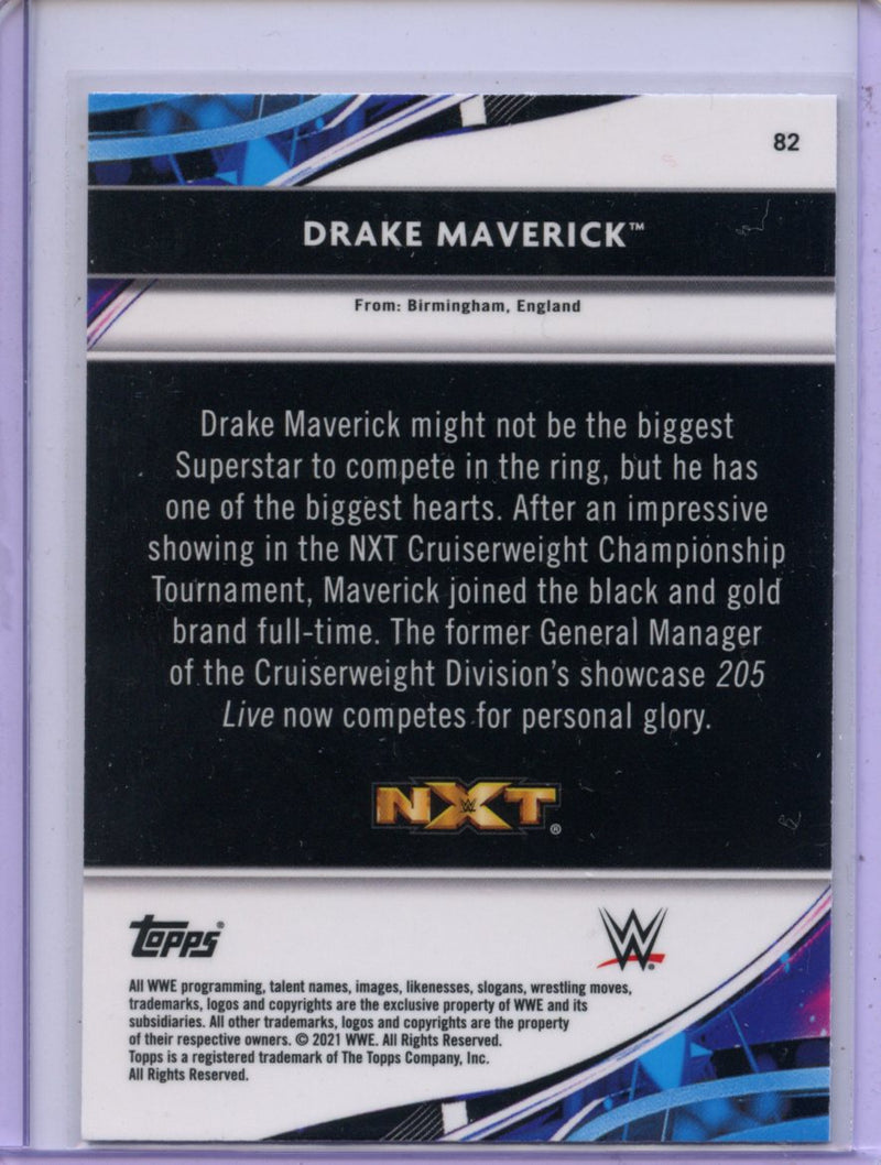 2021 Topps Finest WWE Drake Maverick