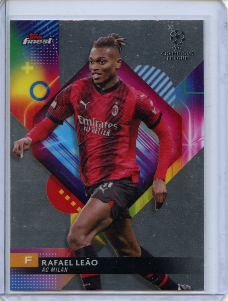 2023-24 Topps Finest UEFA Club Competitions Rafael Leao