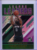 2019-20 Panini Donruss James Harden League Leaders Green Flood