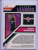 2019-20 Panini Donruss James Harden League Leaders Green Flood