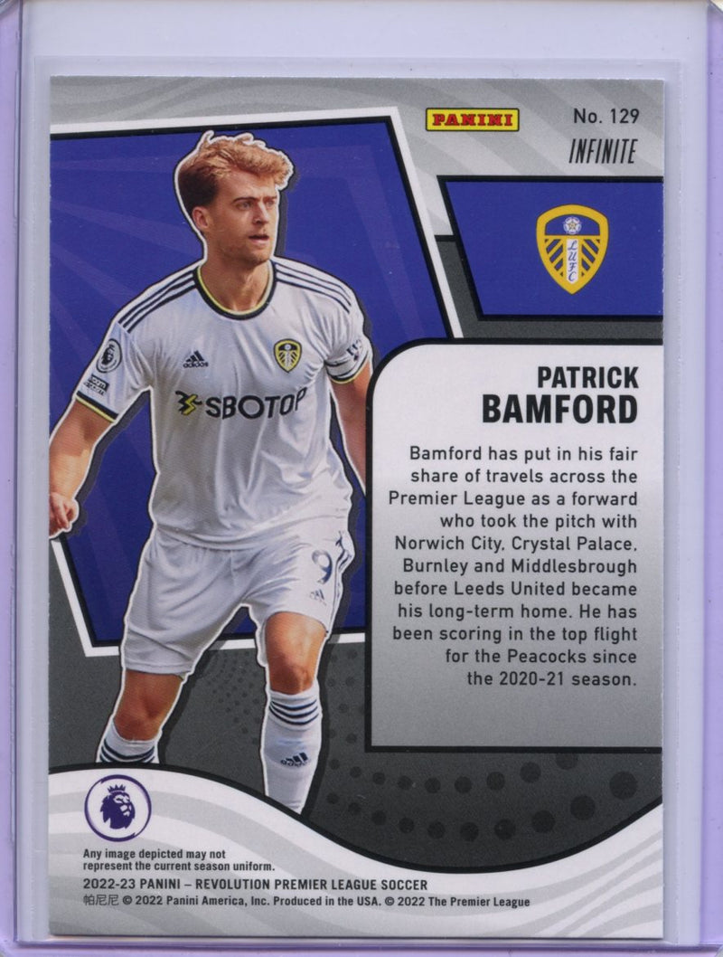 2022-23 Panini Revolution Premier League Patrick Bamford Infinite