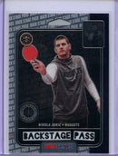 2019-20 Hoops Premium Nikola Jokic Backstage Pass