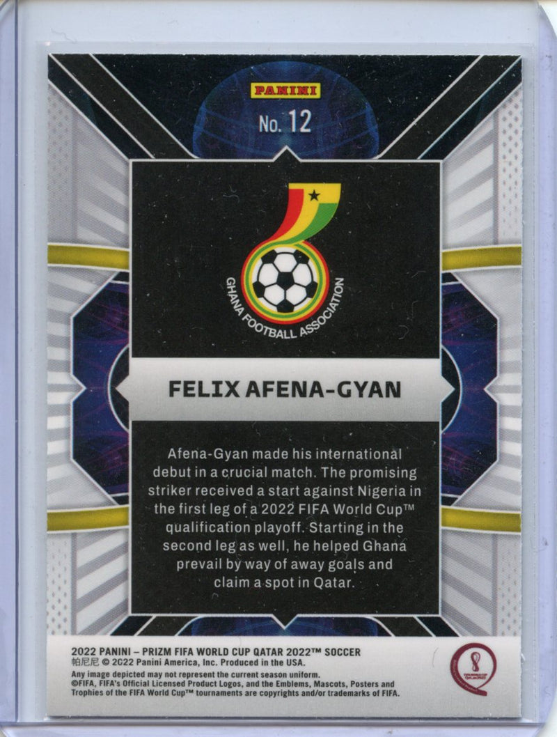 2022 Panini Prizm FIFA World Cup Qatar Felix Afena-Gyan Phenomenon