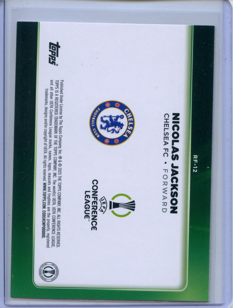 2024-25 Topps UEFA CC Nicolas Jackson Trophy Chasers