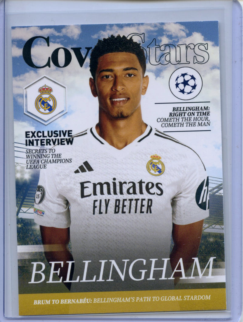 2024-25 Topps UEFA CC Jude Bellingham Cover Stars