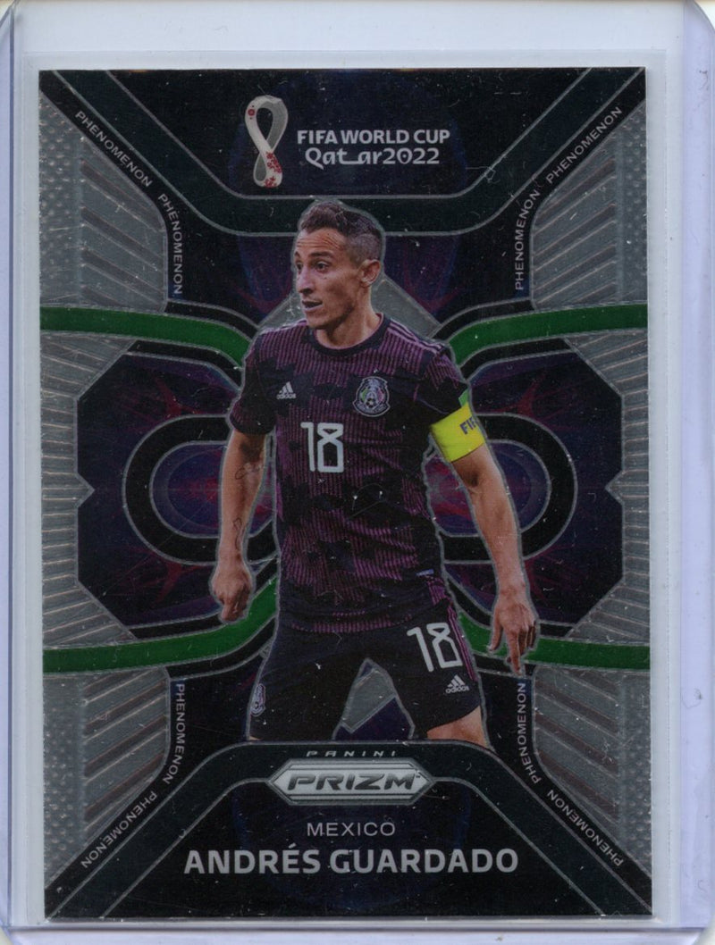 2022 Panini Prizm FIFA World Cup Qatar Andres Guardado Phenomenon