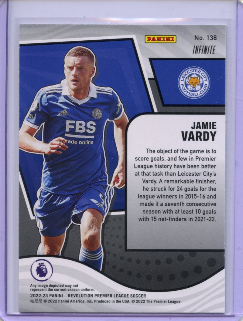 2022-23 Panini Revolution Premier League Jamie Vardy Infinite