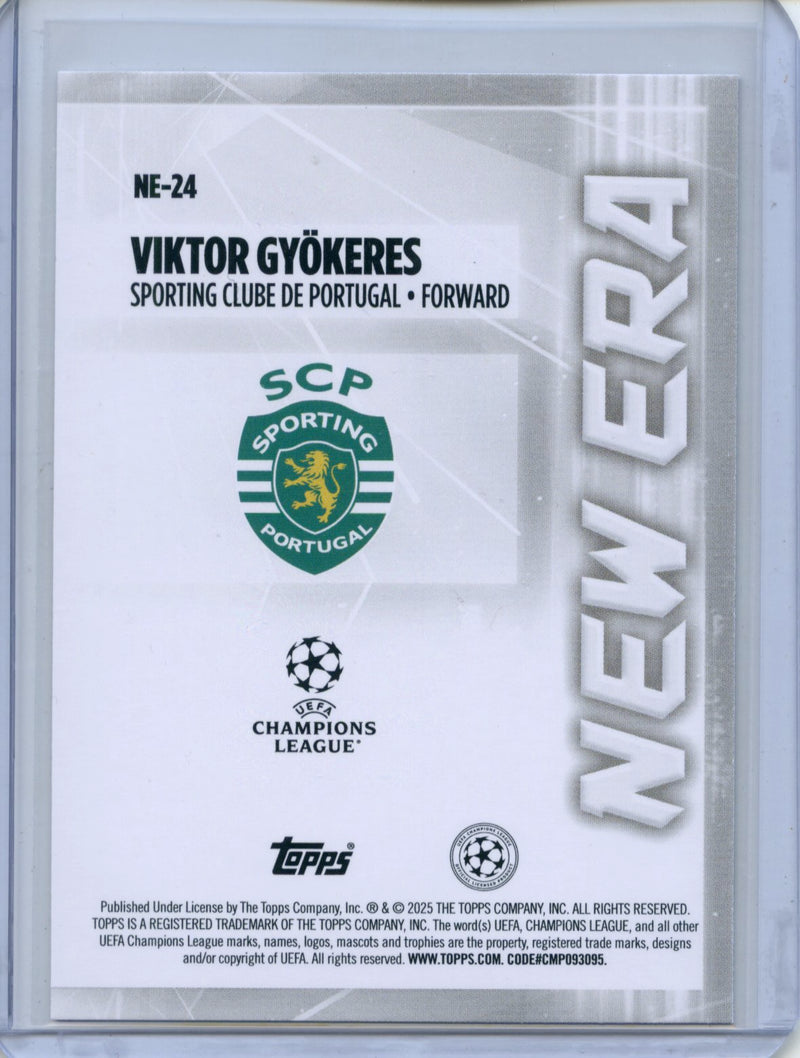 2024-25 Topps UEFA CC Viktor Gyokeres New Era