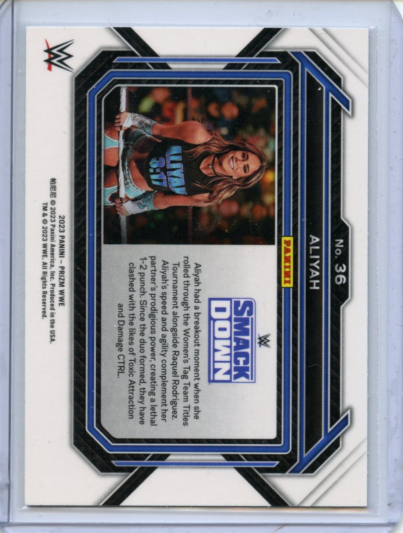 2023 Prizm WWE Aliyah