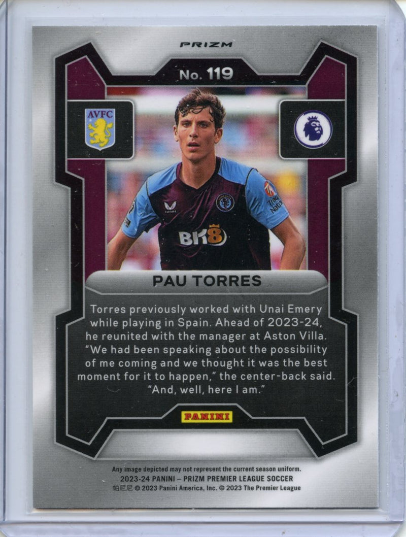 2023-24 Prizm Premier League Pau Torres Breakaway Prizm