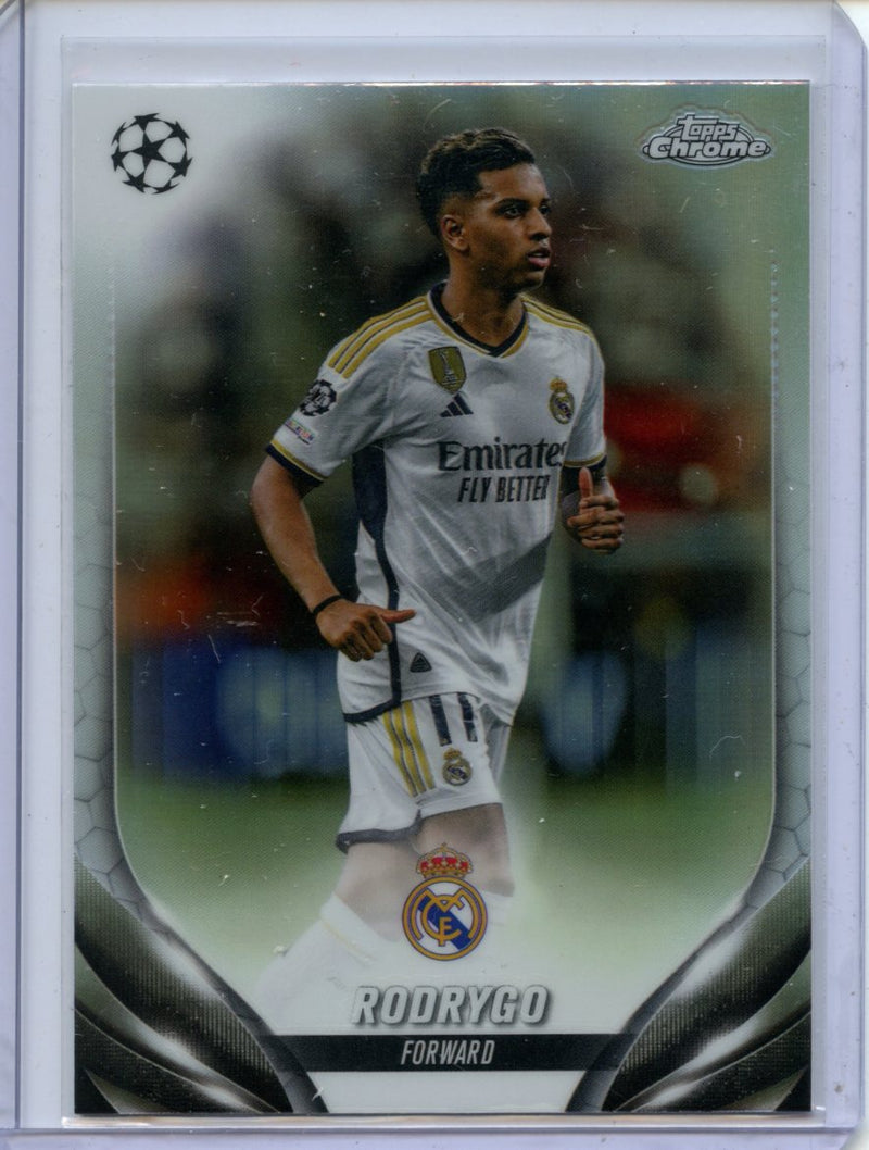 2023-24 Topps Chrome UEFA Rodrygo Refractor