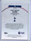 2026 Topps Finest Premier League Pape Matar Sarr Checkerboard Refractor