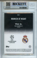 2024-25 Topps Chrome UEFA Club Comps Vini Jr. Munich at Night