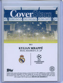 2024-25 Topps UEFA CC Kylian Mbappe Cover Stars