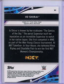 2021 Topps Finest WWE Io Shirai