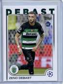 2024-25 Topps UEFA CC Zeno Debast