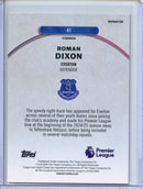 2026 Topps Finest Premier League Roman Dixon Refractor