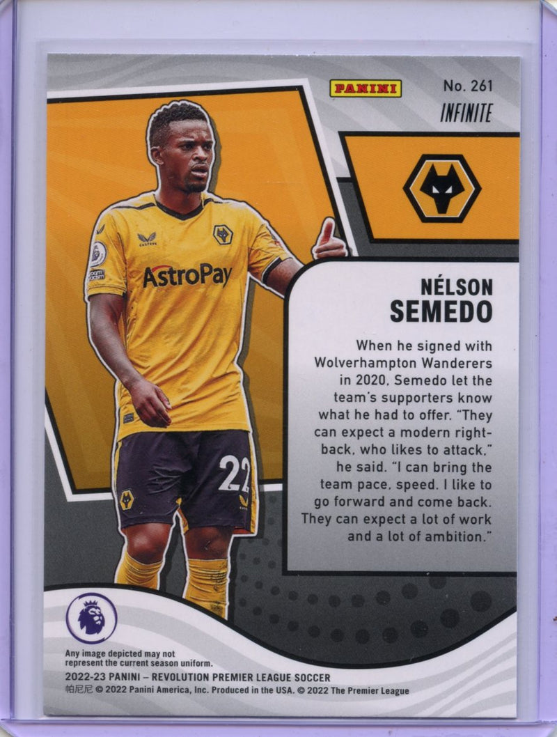 2022-23 Panini Revolution Premier League Nelson Semedo Infinite