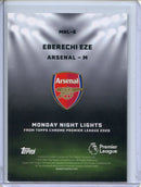 2026 Topps Chrome Premier League Eberechi Eze Monday Night Lights