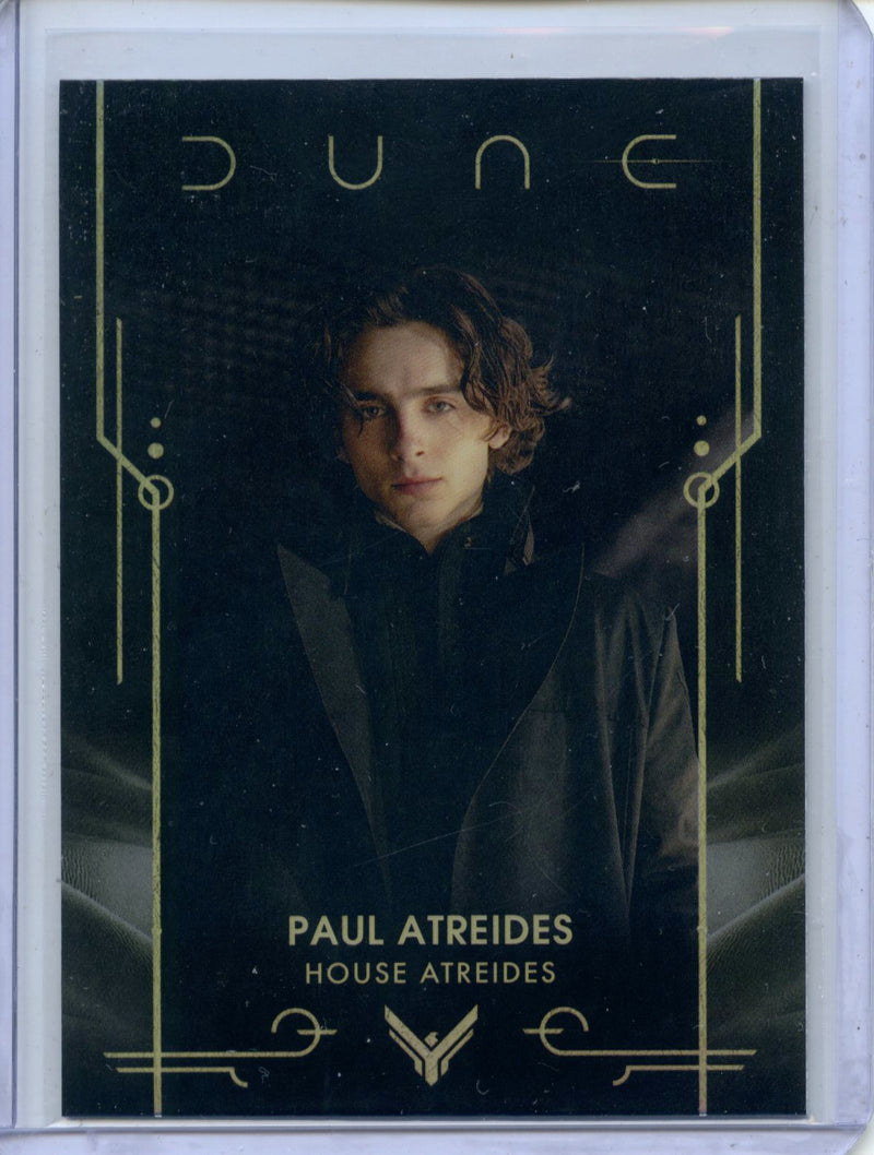 2024 Topps Dune Chrome Paul Atreides Refractor