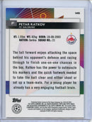 2023-24 Topps Finest UEFA Club Competitions Petar Ratkov