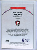2026 Topps Finest Premier League Eli Junior Kroupi
