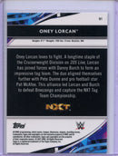 2021 Topps Finest WWE Oney Lorcan