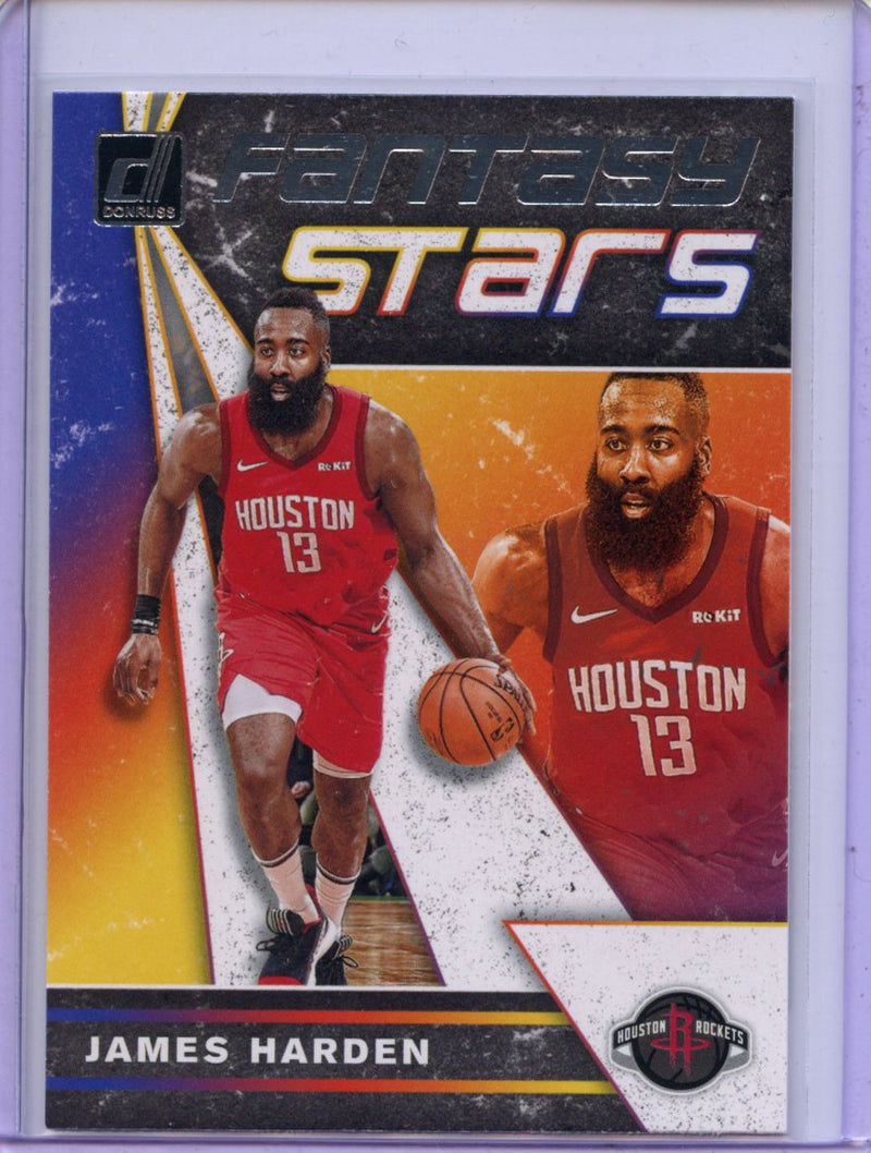2019-20 Panini Donruss James Harden Fantasy Stars