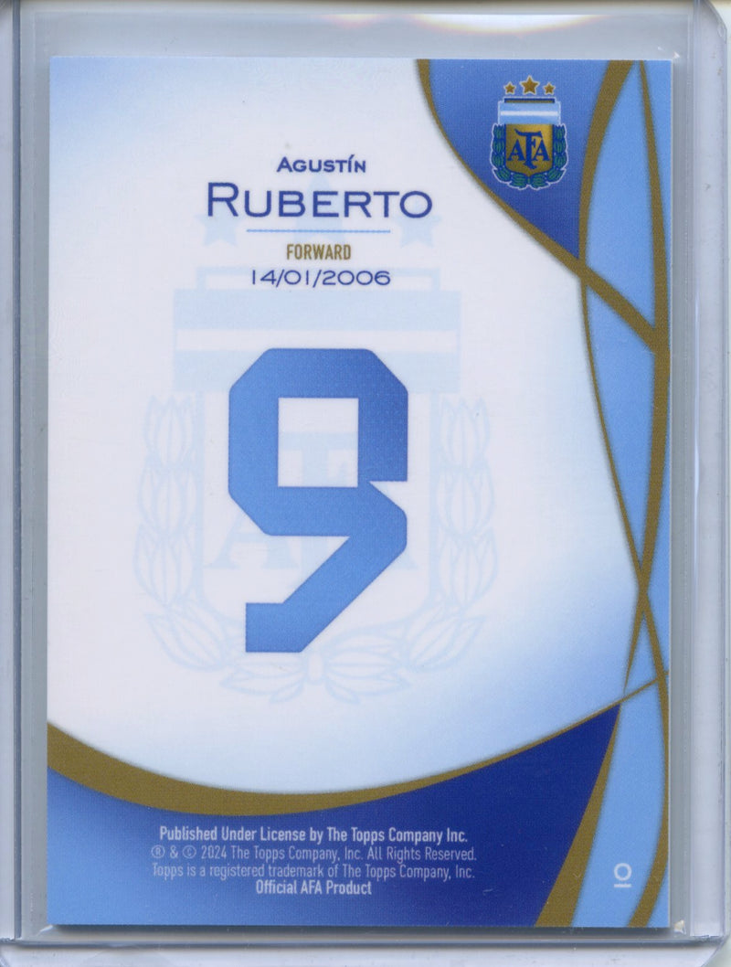2024 Topps Argentina Lineage Agustin Ruberto Bowman 1st