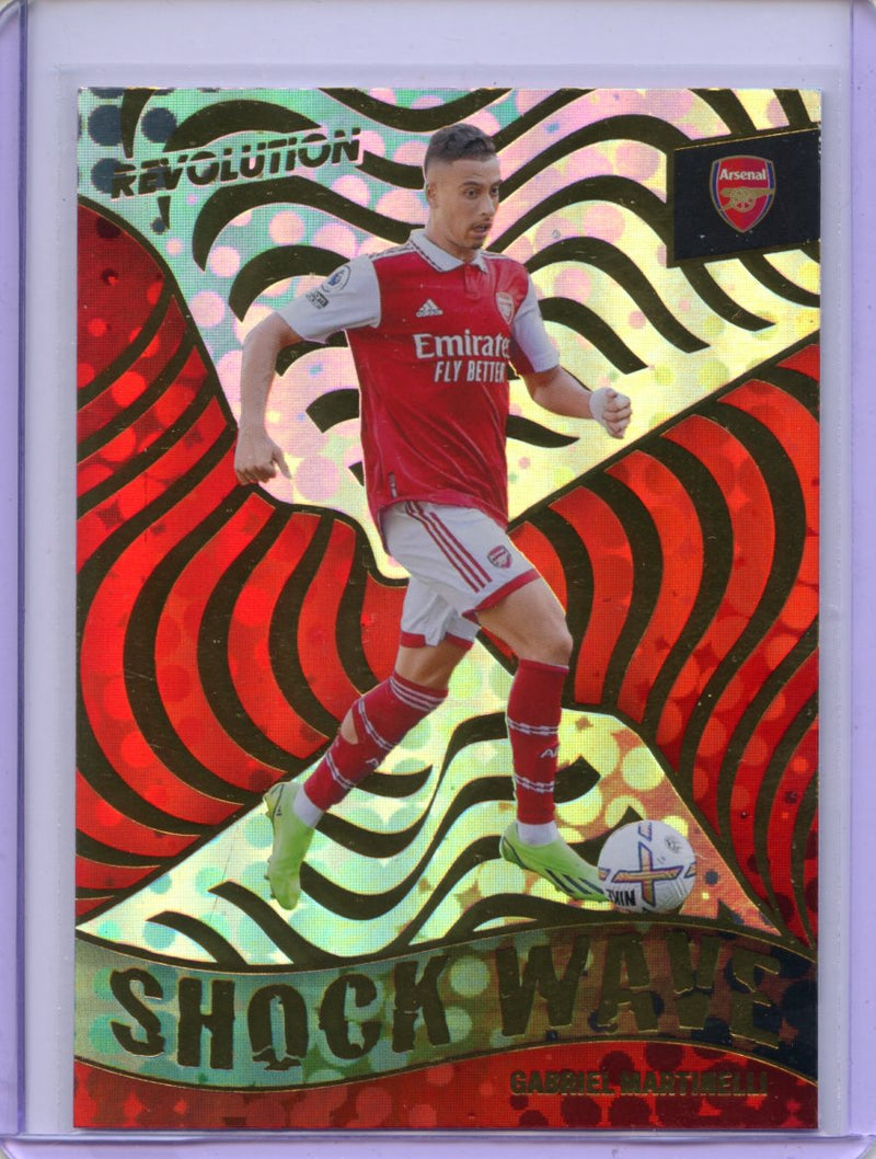 2022-23 Panini Revolution Premier League Gabriel Martinelli Shock Wave