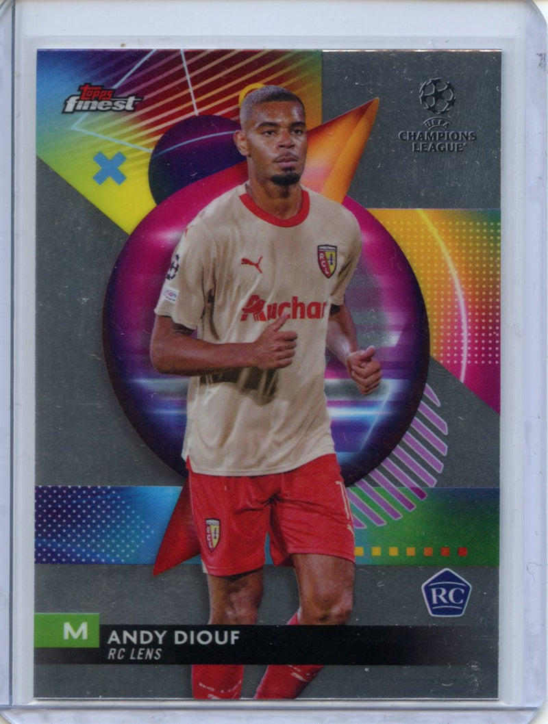 2023-24 Topps Finest UEFA Club Competitions Andy Diouf