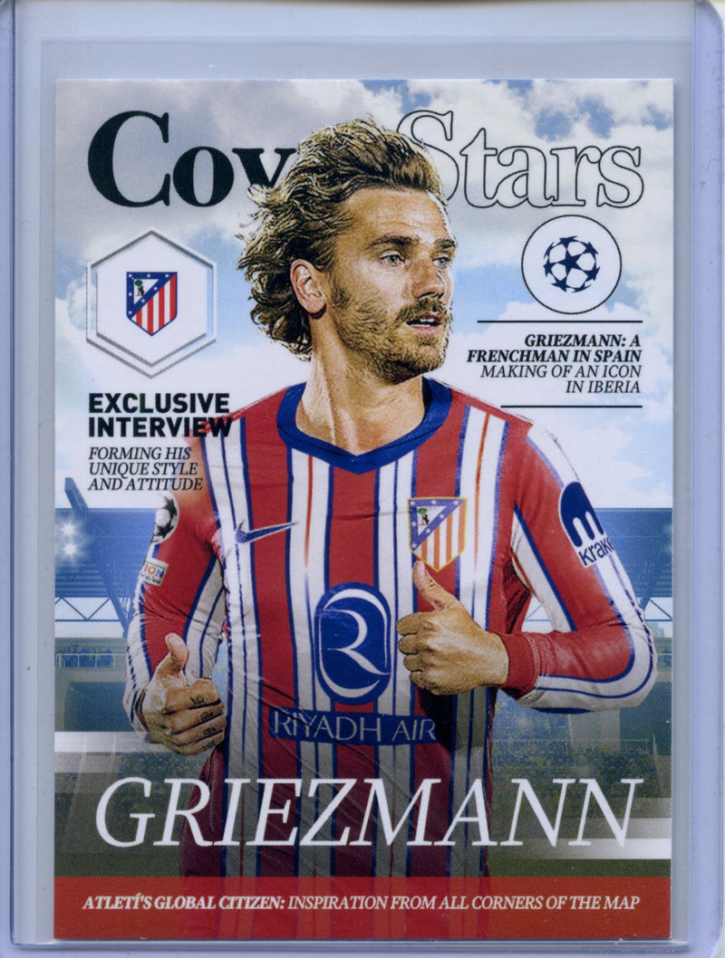 2024-25 Topps UEFA CC Antoine Griezmann Cover Stars